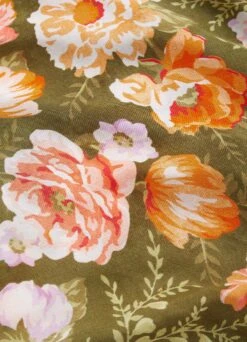 Paradise Garden Scarf Dress- Avocado -Fashion Swimwear Store 54730 DR Avocado 10