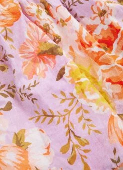 Paradise Garden Tiered Dress- Lilac -Fashion Swimwear Store 54731 DR Lilac 10