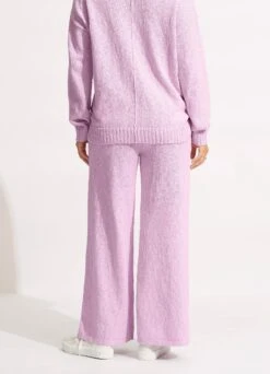 Boucle Knit Pant- Lilac 16 Boucle Knit Pant- Lilac -Fashion Swimwear Store 54734 KN Lilac 6