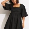 Shoreline Cover Up - Black -Fashion Swimwear Store 54736 CU Black 1