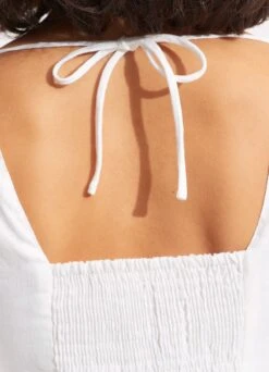 Shoreline Cover Up - White -Fashion Swimwear Store 54736 CU White 5