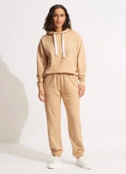 Seafolly Originals Track Pant - Camel -Fashion Swimwear Store 54739 PA Camel 2