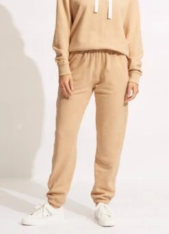 Seafolly Originals Track Pant - Camel -Fashion Swimwear Store 54739 PA Camel 3