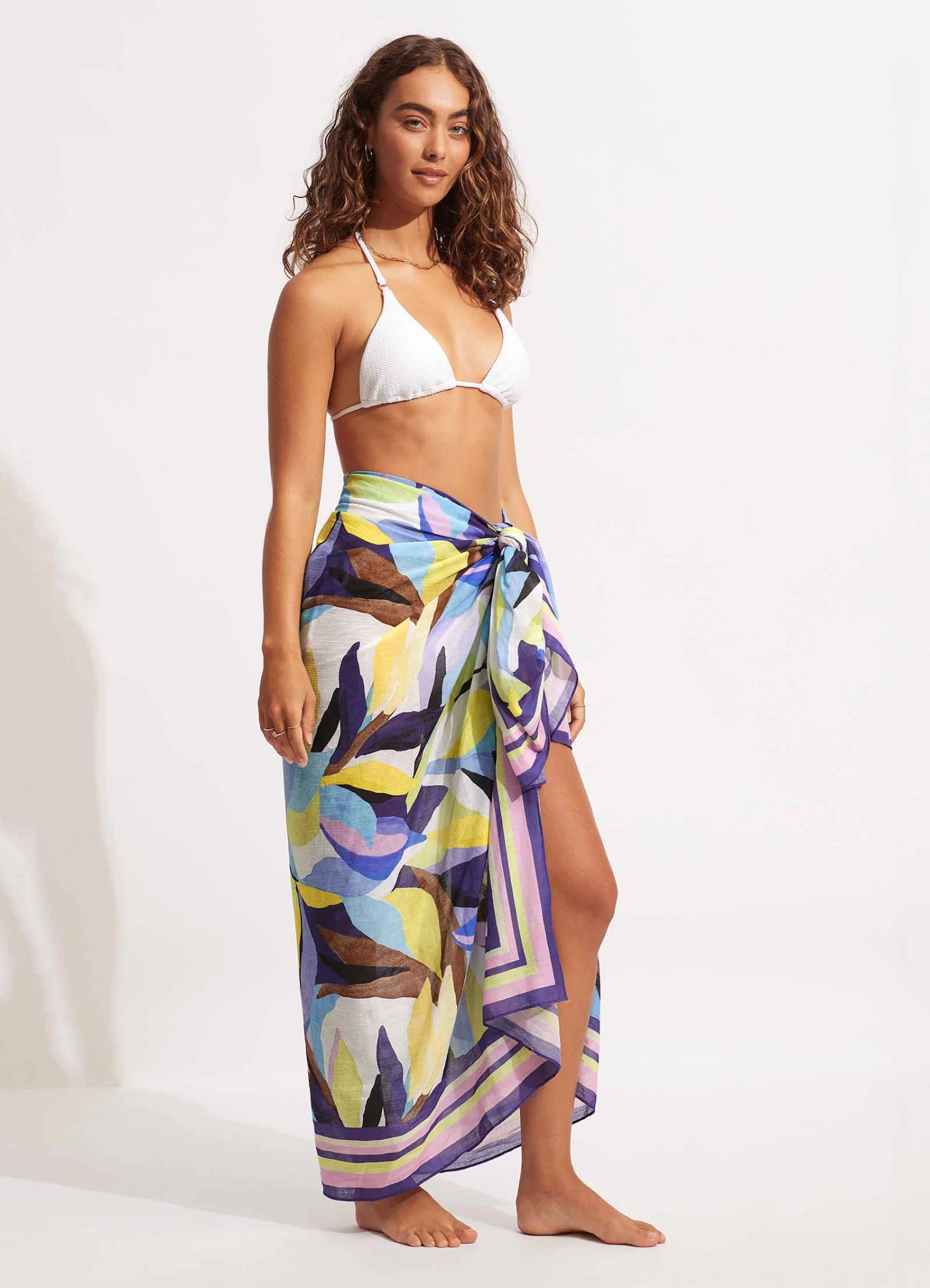 Tropfest Pareo - True Navy 5 Tropfest Pareo - True Navy - Image 3