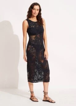 Islands Cover Up - Black 10 Islands Cover Up - Black -Fashion Swimwear Store 54749 CU Black 3