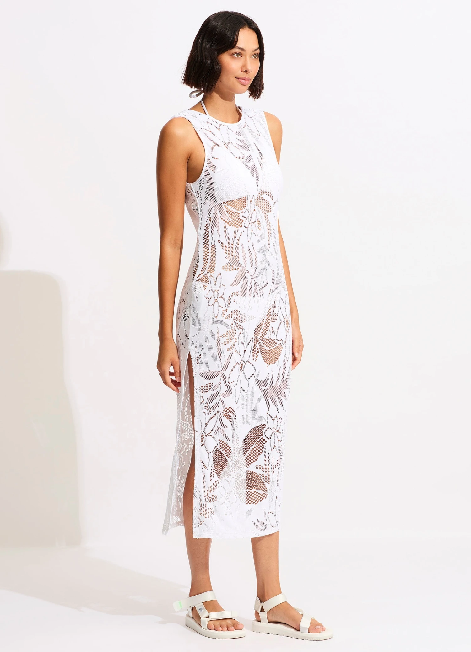 Islands Cover Up - White 4 Islands Cover Up - White - Image 2