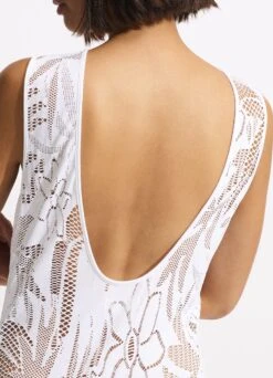 Islands Cover Up - White 10 Islands Cover Up - White -Fashion Swimwear Store 54749 CU White 6