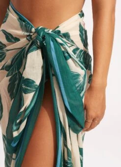 Fleur De Bloom Pareo - Evergreen 13 Fleur De Bloom Pareo - Evergreen -Fashion Swimwear Store 54783 SG Evergreen 5