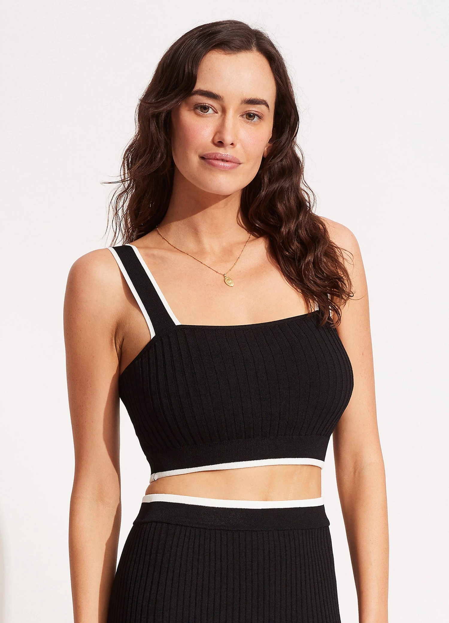 Coral Knit Top - Black 5 Coral Knit Top - Black - Image 3