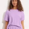 Capri Terry Tee - Wild Rose