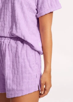 Capri Terry Tee - Wild Rose 11 Capri Terry Tee - Wild Rose -Fashion Swimwear Store 54838 TO WildRose 5