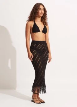Marrakesh Skirt - Black -Fashion Swimwear Store 54847 SK Black 5