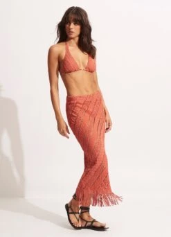 Marrakesh Skirt - Cinnamon 9 Marrakesh Skirt - Cinnamon -Fashion Swimwear Store 54847 SK Cinnamon 5