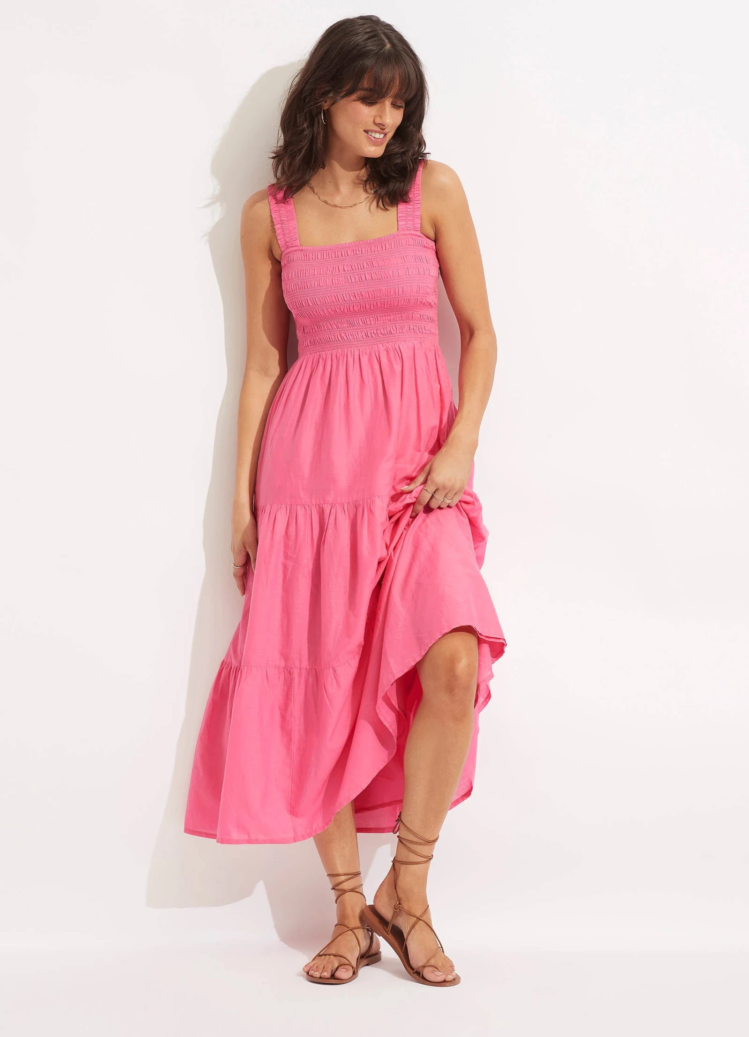 Faithful Midi - Pink 4 Faithful Midi - Pink - Image 2