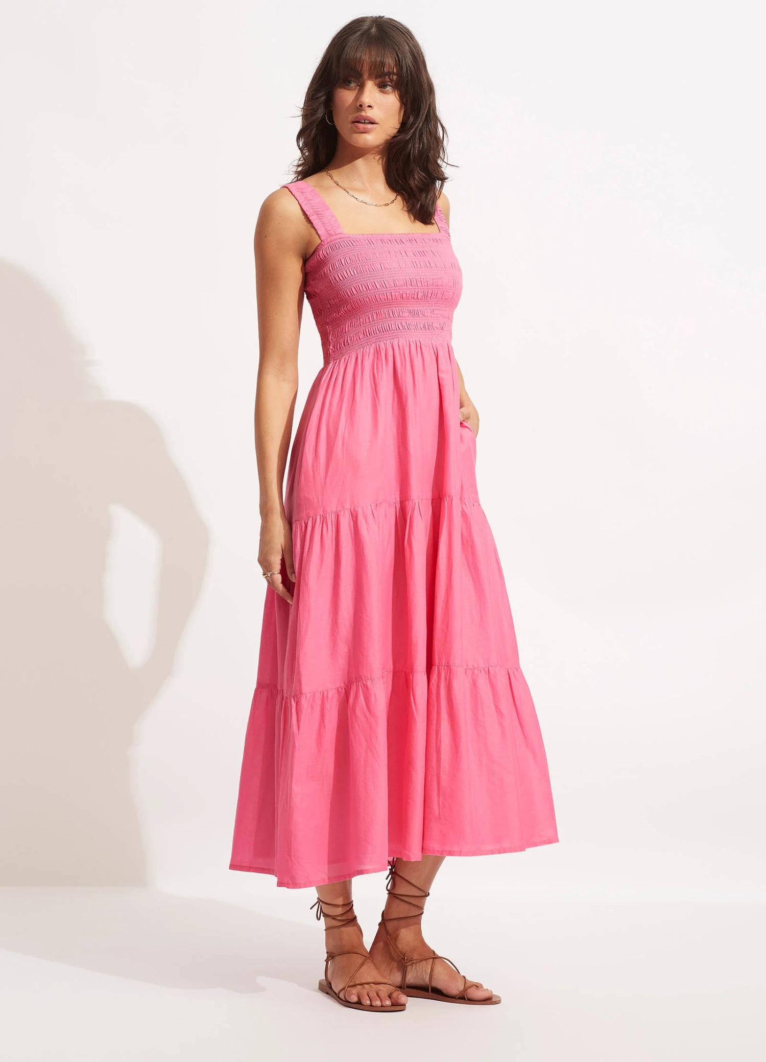 Faithful Midi - Pink 6 Faithful Midi - Pink - Image 4