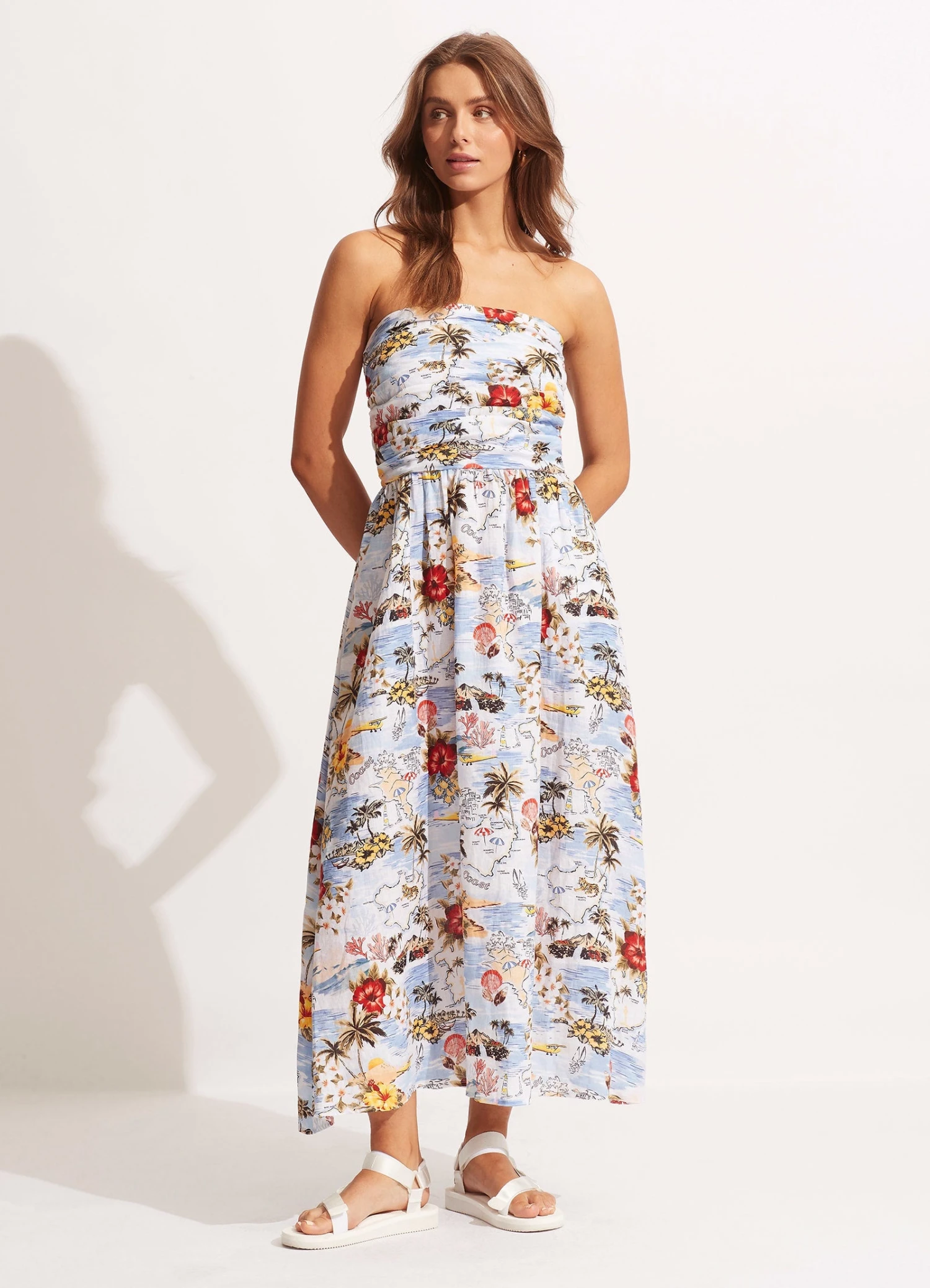 Coast To Coast Midi - Powder Blue 4 Coast To Coast Midi - Powder Blue - Image 2