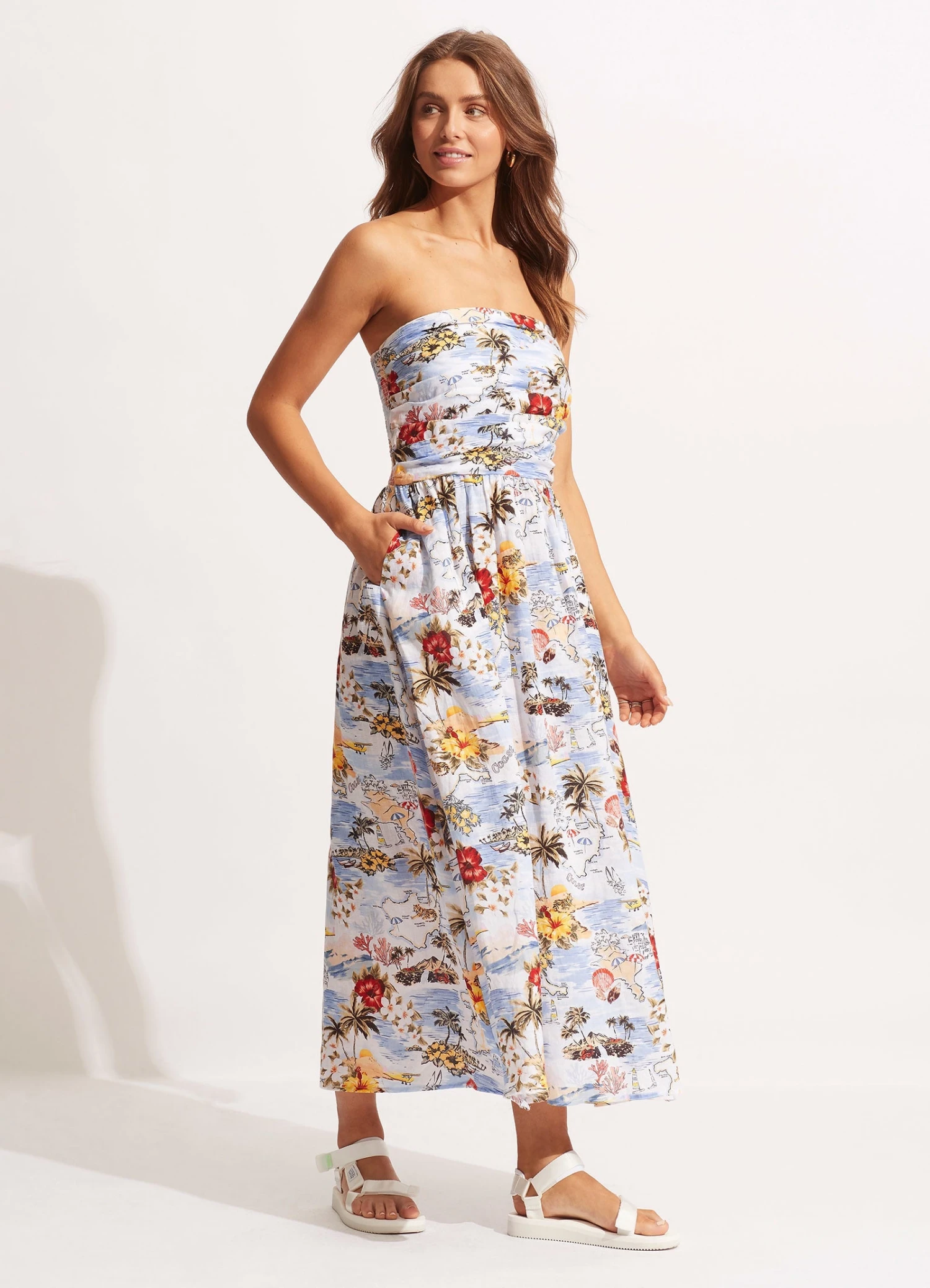 Coast To Coast Midi - Powder Blue 5 Coast To Coast Midi - Powder Blue - Image 3