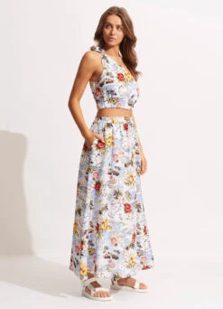 Coast To Coast One ShoulderTop - Powder Blue -Fashion Swimwear Store 54889 TO PowderBlue 5