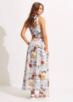 Coast To Coast One ShoulderTop - Powder Blue -Fashion Swimwear Store 54889 TO PowderBlue 6