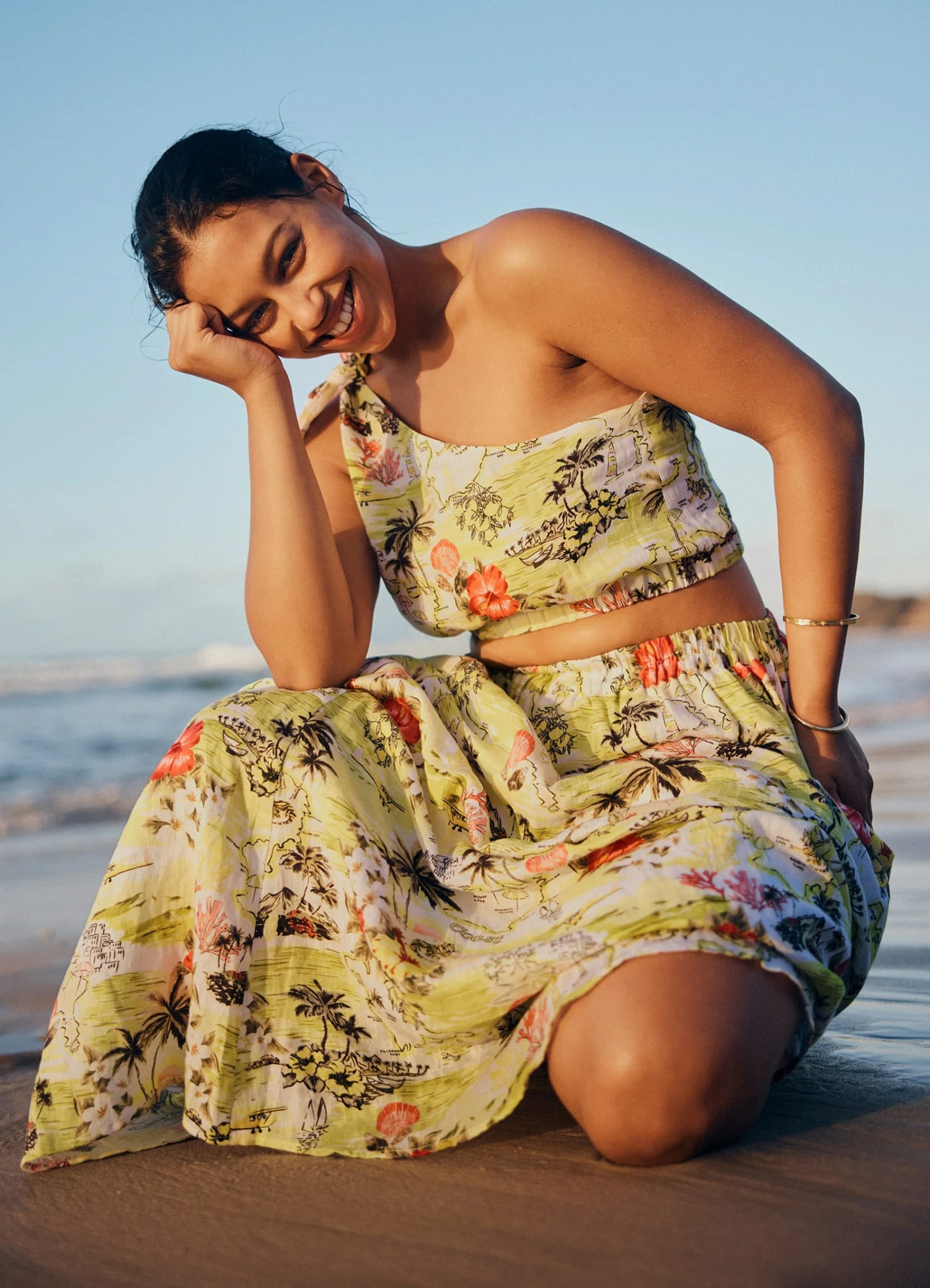 Coast To Coast One ShoulderTop - Wild Lime 3 Coast To Coast One ShoulderTop - Wild Lime