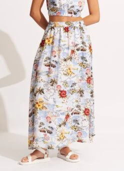 Coast To Coast Skirt - Powder Blue -Fashion Swimwear Store 54890 SK PowderBlue 4