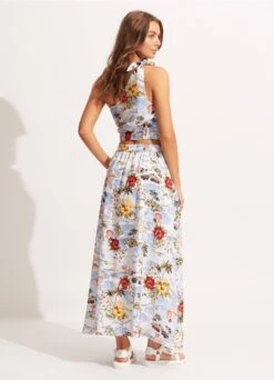 Coast To Coast Skirt - Powder Blue -Fashion Swimwear Store 54890 SK PowderBlue 6