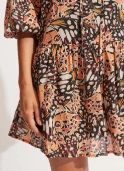 Take Flight Cover Up - Mandarin -Fashion Swimwear Store 54895 CU Mandarin 6