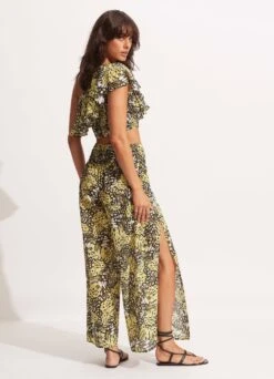 Take Flight One Shoulder Top - Wild Lime -Fashion Swimwear Store 54896 TO Wild 20Lime 6