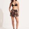 Silk Road Beach Short - Black 1 Silk Road Beach Short - Black -Fashion Swimwear Store 54938 SH Black 3
