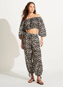 Zanzibar Harem Pant- Black