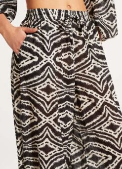 Zanzibar Harem Pant- Black -Fashion Swimwear Store 54954 PA Black 7