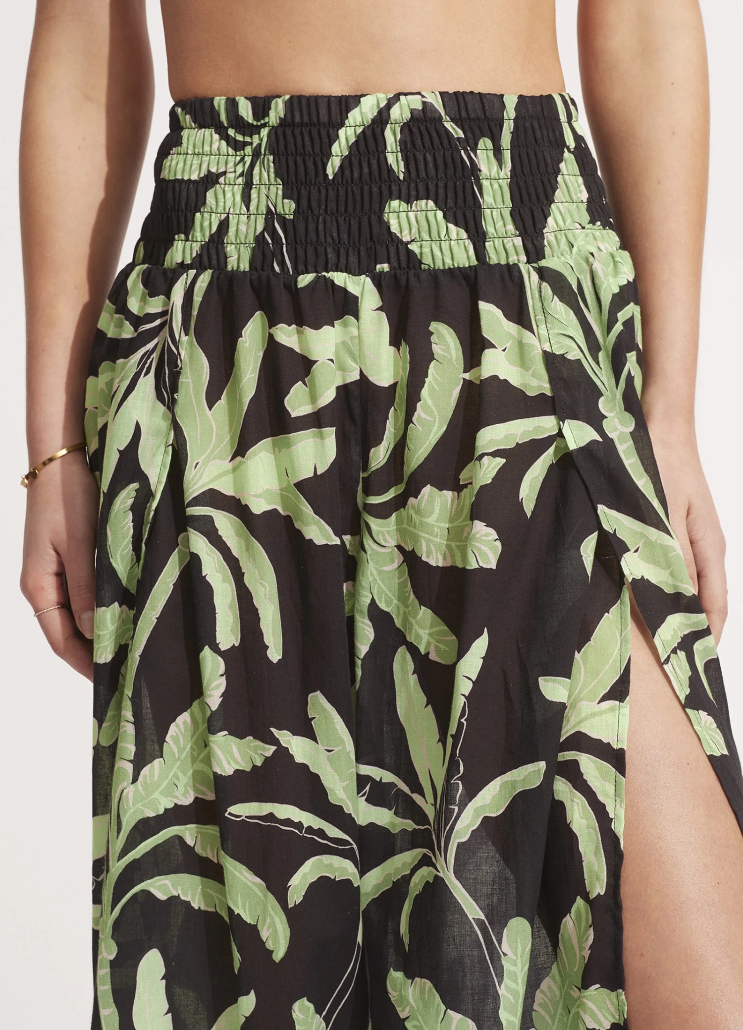 Palm Paradise Wrap Pant - Black 7 Palm Paradise Wrap Pant - Black - Image 5