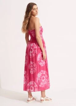 Tie Dye Maxi Skirt/Dress - Rose Pink 11 Tie Dye Maxi Skirt/Dress - Rose Pink -Fashion Swimwear Store 55025 SK RosePink 5