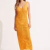 Byron Knit Dress - Rockmelon 1 Byron Knit Dress - Rockmelon -Fashion Swimwear Store 55033 KN Rockmelon 3
