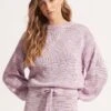 Marl Knit Jumper - Lilac 1 Marl Knit Jumper - Lilac -Fashion Swimwear Store 55038 KN Lilac 4