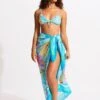 Under The Sea Sarong - Blue Mist -Fashion Swimwear Store 55051 SG Blue 20Mist 3