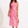 Sea Skin Mesh Cover Up - Fuchsia Rose 1 Sea Skin Mesh Cover Up - Fuchsia Rose -Fashion Swimwear Store 55062 CU FuchsiaRos 3