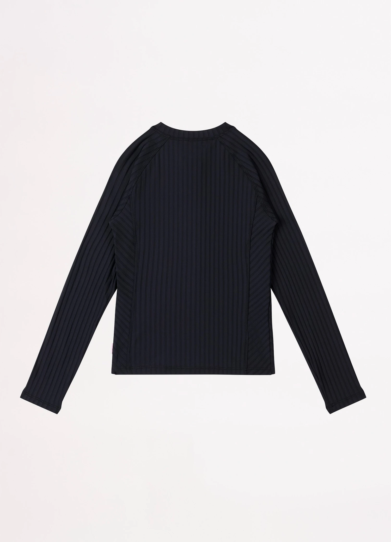 Girls Summer Essential Long Sleeve Rashie - Black 5 Girls Summer Essential Long Sleeve Rashie - Black - Image 3