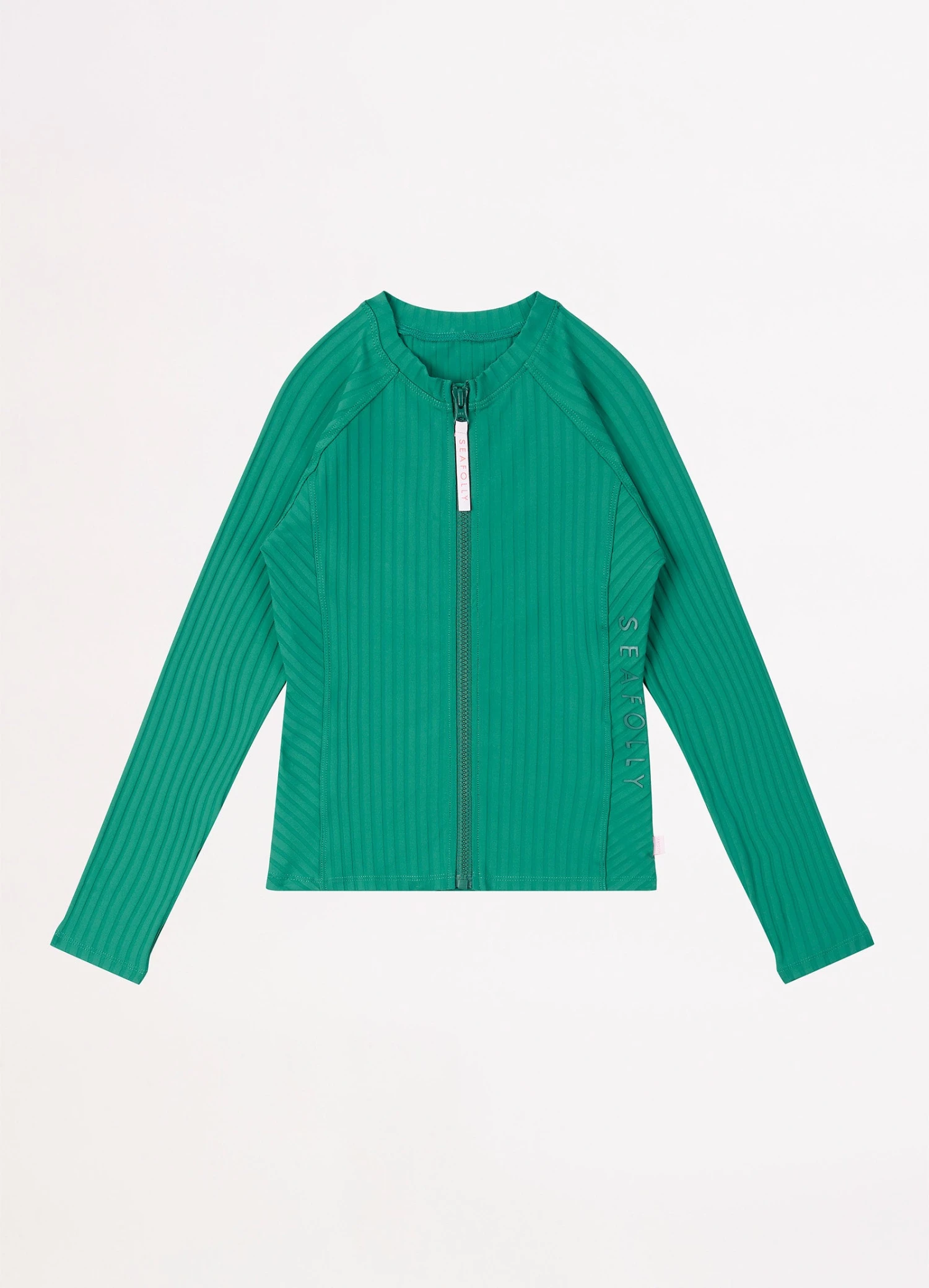 Girls Summer Essential Long Sleeve Rashie - Forest 3 Girls Summer Essential Long Sleeve Rashie - Forest