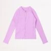 Girls Summer Essential Long Sleeve Rashie - Violet -Fashion Swimwear Store 56496 Violet 1