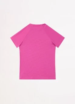 Essential Girls S/S Rash Vest - Pink 9 Essential Girls S/S Rash Vest - Pink -Fashion Swimwear Store 56552 Pink 4