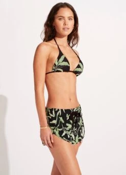 Palm Paradise Boardshort - Black 9 Palm Paradise Boardshort - Black -Fashion Swimwear Store 60240 028 Black 5