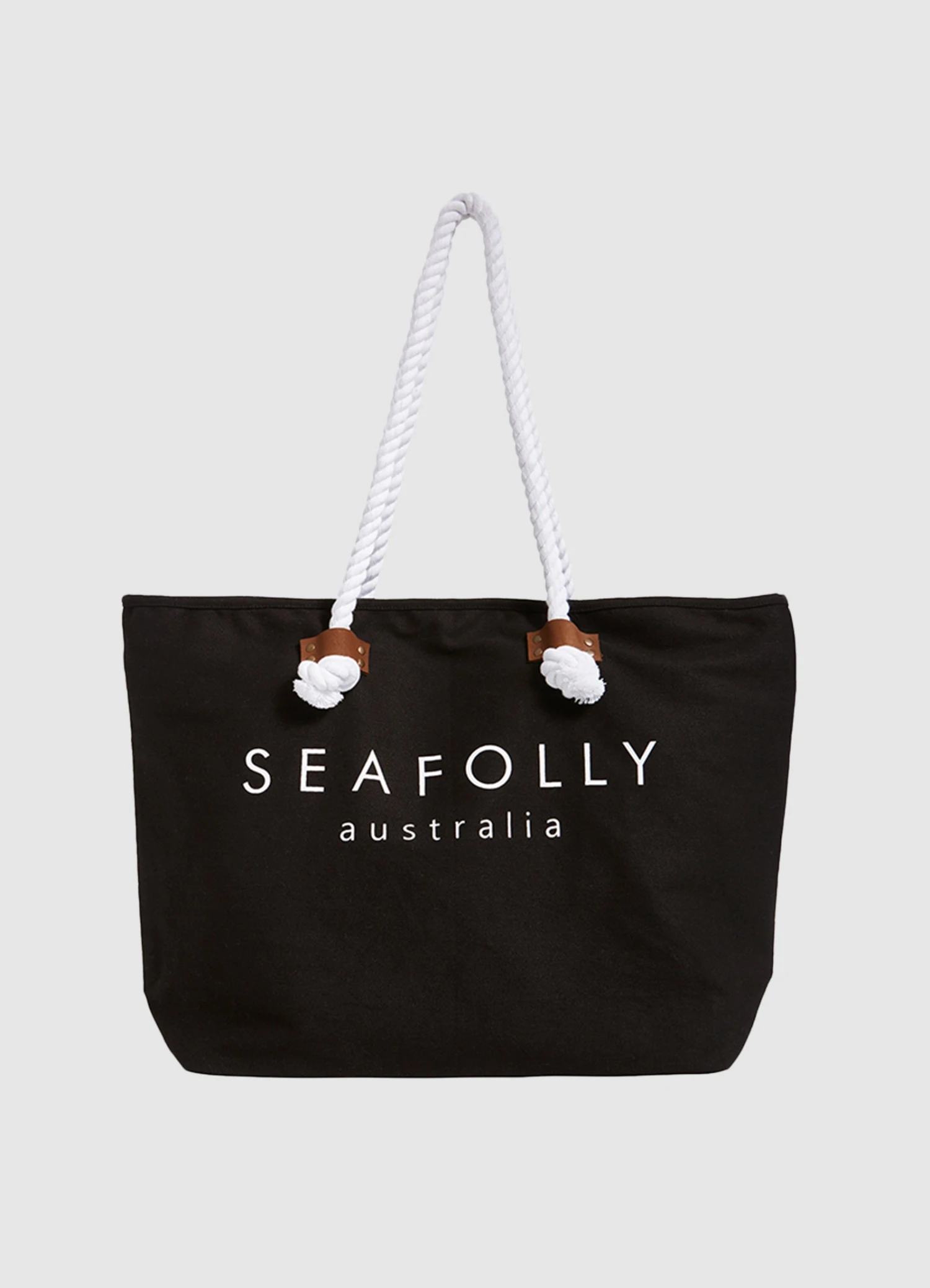 Ship Sail Tote Bag - Black 4 Ship Sail Tote Bag - Black - Image 2