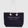 Ship Sail Tote Bag - Indigo 2 Ship Sail Tote Bag - Indigo -Fashion Swimwear Store 71147 BG Indigo 1