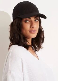 Seafolly Cap - Black