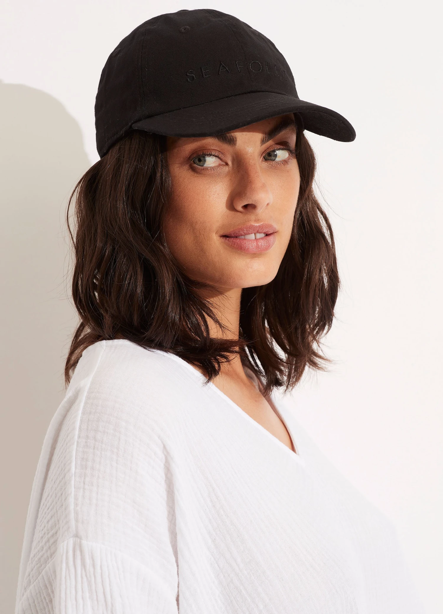 Seafolly Cap - Black 3 Seafolly Cap - Black