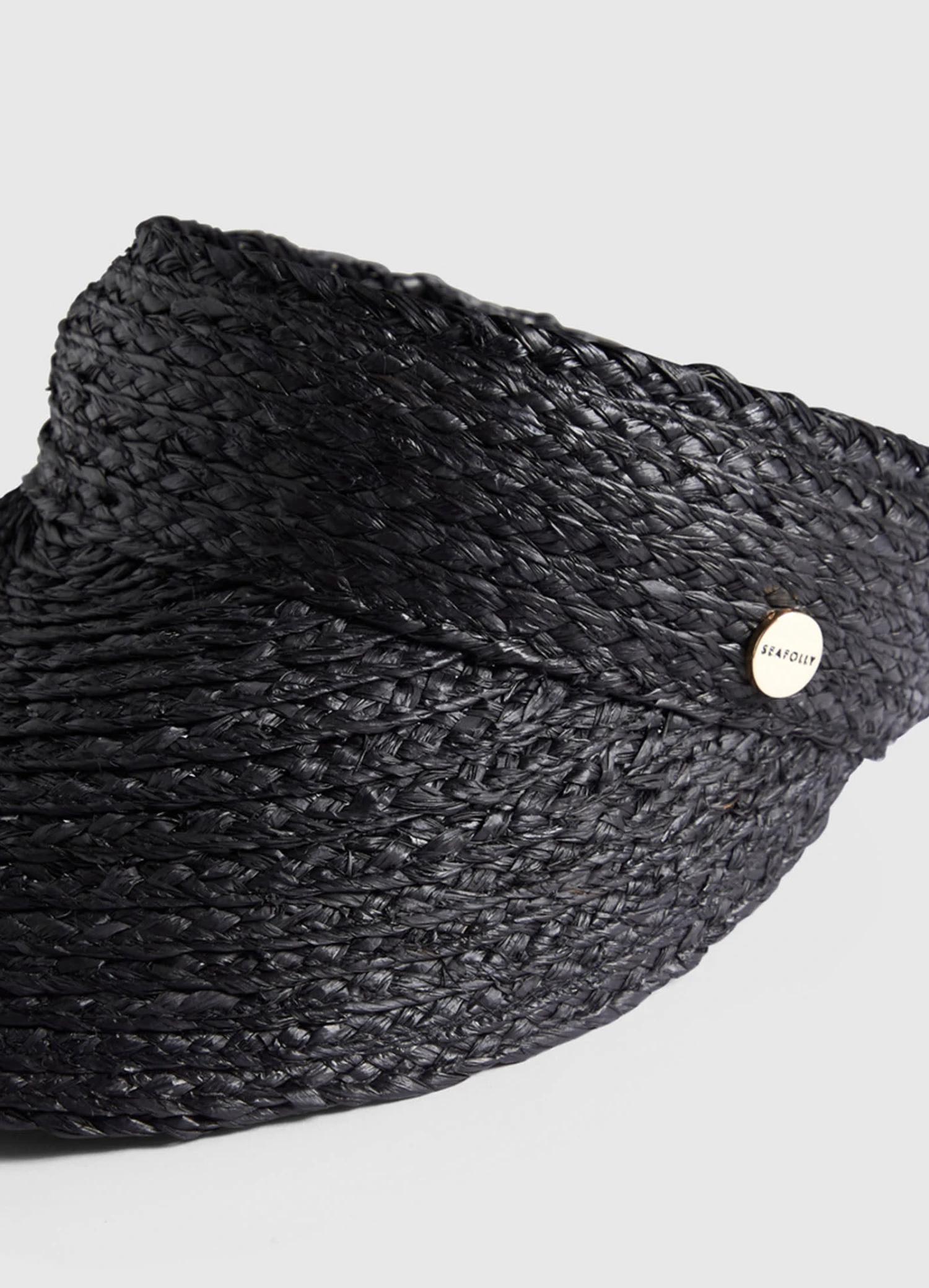Raffia Visor - Black 9 Raffia Visor - Black - Image 7