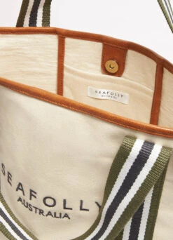 Canvas Travel Tote - Sand -Fashion Swimwear Store 71833 BG Sand 4