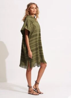 Towel Poncho - Avocado 10 Towel Poncho - Avocado -Fashion Swimwear Store 71847 TL Avocado 3