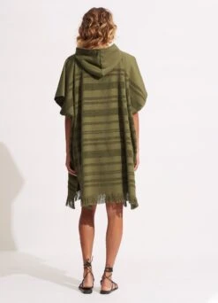 Towel Poncho - Avocado 12 Towel Poncho - Avocado -Fashion Swimwear Store 71847 TL Avocado 5